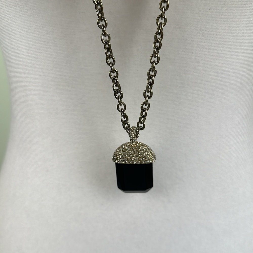 Isaac Mizrahi Long Three Charm Necklace NIB - Picture 6 of 9